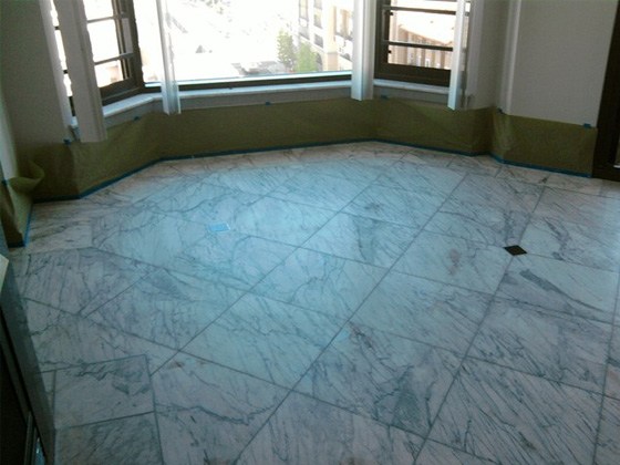 Marble Floor Before
